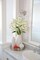 Artificial Daphne Flowers with Long Stem 3Pcs Faux White Flowers 28.3” Fake Fall Autumn Silk Flowers